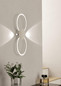 Preview: Eglo LED Wand-/Deckenleuchte Venticello 1 20,91W warmweiss 3000K Sandfarben Aluminium 66x30cm 902127
