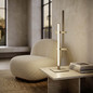 Preview: Eglo LED Tischleuchte Trepiliano 6,5W warmweiss 3000K Sandfarben Aluminium Stahl 47x12cm 902143