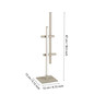 Preview: Eglo LED Tischleuchte Trepiliano 6,5W warmweiss 3000K Sandfarben Aluminium Stahl 47x12cm 902143