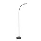 Preview: Eglo LED Stehleuchte Lauro dimmbar 5,5W CCT warm-/neutral-/tageslichtweiss 2700/4000/6500K Schwarz 132cm 902176