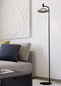 Preview: Eglo LED Stehleuchte Conomavilla-Z Smart dimmbar 7,5W RGB CCT warm-/tageslichtweiss 2700-6500K Zigbee Schwarz Stahl 151cm 902186