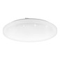 Preview: Eglo LED Deckenleuchte Frania-Z Smart dimmbar 20W RGB CCT warm-/tageslichtweiss 2700-6500K Zigbee Weiss Stahl Kristalleffekt Ø43cm 902197