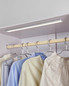 Preview: Eglo LED Unterbauleuchte Benasco 3,5W neutralweiss 4000K Bewegungsmelder Silber Aluminium 57x4cm 902215