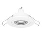 Preview: Eglo LED Einbauspot Barranco GU10 4,5W warmweiss 3000K IP44 Weiss Ø8cm 902234