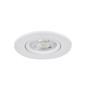 Preview: Eglo LED Einbauspot Barranco GU10 4,5W neutralweiss 4000K IP44 Weiss Ø8cm 902247