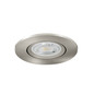 Preview: Eglo LED Einbauspot Barranco GU10 4,5W neutralweiss 4000K IP44 Nickel-matt Ø8cm 902252