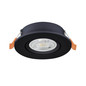 Preview: Eglo LED Einbauspot Barranco 4,8W CCT warm-/neutral-/tageslichtweiss 2700/4000/6500K Schwarz Ø9cm 902264