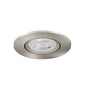 Preview: Eglo LED Einbauspot Barranco 4,8W CCT warm-/neutral-/tageslichtweiss 2700/4000/6500K Nickel-matt Ø9cm 902267