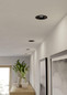 Preview: Eglo LED Einbauspot Salabate 3-flammig 3x 5W CCT warm-/neutral-/tageslichtweiss 2700/4000/6500K IP65 Schwarz Aluminium Ø9cm 902274