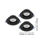 Preview: Eglo LED Einbauspot Salabate 3-flammig 3x 5W CCT warm-/neutral-/tageslichtweiss 2700/4000/6500K IP65 Schwarz Aluminium Ø9cm 902274