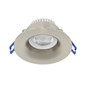 Preview: Eglo LED Einbauspot Salabate 5W CCT warm-/neutral-/tageslichtweiss 2700/4000/6500K IP65 Nickel-matt Aluminium Ø9cm 902275