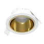 Preview: Eglo LED Einbauspot Yebra dimmbar 4,8W CCT warm-/neutral-/tageslichtweiss 2700/4000/6500K IP44 Weiss Ø9cm 902297