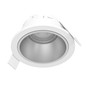 Preview: Eglo LED Einbauspot Yebra dimmbar 4,8W CCT warm-/neutral-/tageslichtweiss 2700/4000/6500K IP44 Weiss Ø9cm 902297
