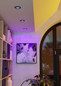 Preview: Eglo LED Einbauspot Yebra-Z Smart dimmbar 4,9W RGB CCT warm-/tageslichtweiss 2700-6500K Zigbee Schwarz Silber Ø9cm 902298