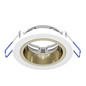Preview: Eglo LED Einbauspot Yebra-Z Smart dimmbar 4,9W RGB CCT warm-/tageslichtweiss 2700-6500K Zigbee Weiss Gold Ø9cm 902299