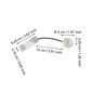 Preview: Eglo LED Lampe 4,9W 500lm CCT warm-/neutral-/tageslichtweiss 2700/4000/6500K 902333
