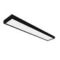 Preview: Eglo LED Panel Pietrangeli 34,4W CCT warm-/neutral-/tageslichtweiss 2700/4000/6500K Schwarz Aluminium 118,5x20cm 902353