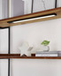 Preview: Eglo LED Unterbauleuchte Repilado 2 10W CCT warm-/neutral-/tageslichtweiss 2700/4000/6500K Schwarz Aluminium 57x5cm 902359