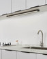 Preview: Eglo LED Unterbauleuchte Russcallo 13W CCT warm-/neutral-/tageslichtweiss 2700/4000/6500K Schwarz 87x6cm 902363