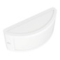 Preview: Eglo Außen-Wandleuchte Poggiarello E14 IP54 Weiss 22x8cm 902425