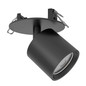 Preview: Eglo LED Spot Mengibar Tube dimmbar 4,8W CCT warm-/neutral-/tageslichtweiss 2700/4000/6500K Schwarz Ø9cm 902721