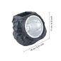 Preview: Eglo 90494 Z_SOLAR LED 4-fach Gartenleuchte 4x0,06W 135x105mm Grau