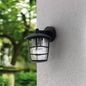 Preview: Eglo 93098 ALORIA E27 Außen-Wand-/Deckenleuchte downlight Schwarz IP44