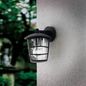 Preview: Eglo 93098 ALORIA E27 Außen-Wand-/Deckenleuchte downlight Schwarz IP44