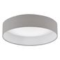 Preview: Eglo 93949 Palomaro LED Deckenleuchte 12W weiss taupe graubraun