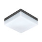 Preview: Eglo 94872 SONELLA LED Außen-Wand-/Deckenleuchte 8,2W Anthrazit Weiss Warmweiss IP44