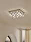 Preview: Eglo 95363 Teocelo LED Deckenleuchte 17,6W Quadrat-Leuchte Chrom