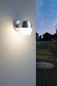 Preview: Eglo 95982 ONCALA LED Außen-Wand-/Deckenleuchte 11W Edelstahl Weiss Warmweiss IP44
