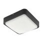 Preview: Eglo 97295 PIOVE-C LED Außen-Wand- / Deckenleuchte 14W Schwarz Weiss Bluetooth Warmweiss IP44 Dimmbar