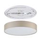 Preview: Eglo 97778 ROMAO 3 LED Deckenleuchte 36W Ø570mm Weiss Taupe Weiss Fernbedienung steuerbare Lichtfarbe dimmbar