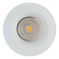Preview: Eglo LED Einbauspot Salabate dimmbar 6W warmweiss 2700K IP44 Weiss Klar Aluminium Glas Ø9cm 98238