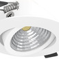 Preview: Eglo LED Einbauspot Saliceto dimmbar 6,4W neutralweiss 4000K Weiss Aluminium Ø9cm 98305
