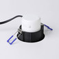 Preview: Eglo LED Einbauspot Saliceto dimmbar 4,8W warmweiss 2700K Schwarz Aluminium starr Ø9cm 98607