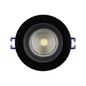 Preview: Eglo LED Einbauspot Salabate dimmbar 6W warmweiss 2700K IP44 Schwarz Klar Aluminium Glas Ø9cm 99493