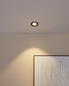 Preview: Eglo LED Einbauspot Salabate dimmbar 6W warmweiss 2700K IP44 Schwarz Klar Aluminium Glas Ø9cm 99493
