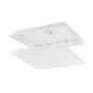Preview: Eglo LED Deckenleuchte Herrora-Z Smart dimmbar 22W CCT warm-/tageslichtweiss 2700-6500K Zigbee Weiss Aluminium 45x45cm 99639