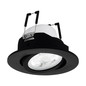 Preview: Eglo LED Einbauspot Saliceto-Z Smart dimmbar 4,7W RGB CCT warm-/tageslichtweiss 2700-6500K Zigbee Schwarz Aluminium Ø9cm 99669