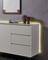 Preview: Eglo LED-Streifen LED Stripe-Z Smart 8-flammig dimmbar 8x 3W RGB CCT warm-/tageslichtweiss 2700-6500K Zigbee Weiss 8m 99687