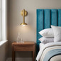 Preview: Elstead Arden LED Wandleuchte dimmbar warmweiss 6W Gold gebürstet Alu Stahl Opalglas 36cm