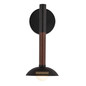 Preview: Elstead Arden LED Wandleuchte dimmbar warmweiss 6W Mattschwarz-Walnuss Alu Stahl Opalglas 36cm