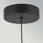 Preview: Elstead Arden LED Pendelleuchte dimmbar warmweiss 6W Mattschwarz-Walnuss Alu Stahl Opalglas Ø15cm