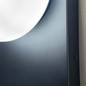 Preview: Elstead Ariel Wandleuchte E27 Mattschwarz Stahl Opalglas 32cm