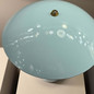 Preview: Elstead Poppy LED Tischleuchte dimmbar warmweiss 8W Hellblau Alu Stahl 35cm