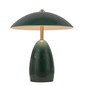 Preview: Elstead Poppy LED Akku-Tischleuchte dimmbar warmweiss 3W Tannengrün Alu Stahl 27cm
