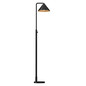 Preview: Elstead Remyck Stehlampe E27 Mattes Schwarz Mattschwarz