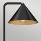 Preview: Elstead Remyck Stehlampe E27 Mattes Schwarz Mattschwarz